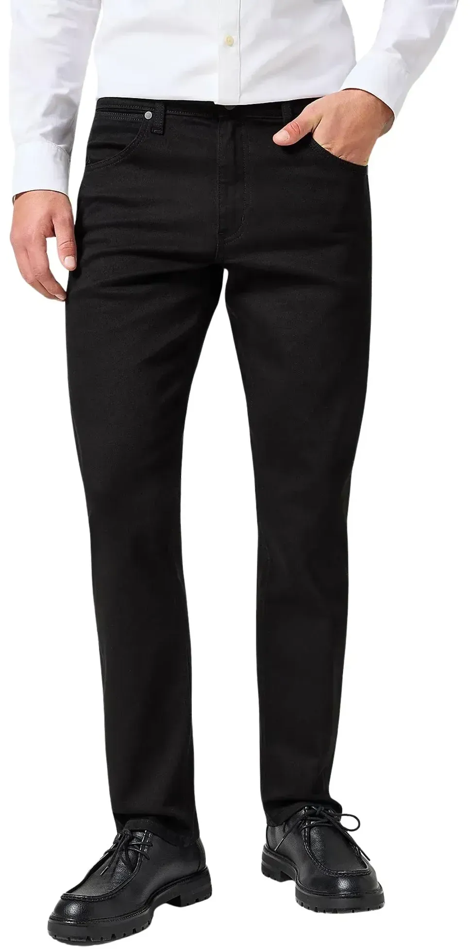Wrangler Greensboro Jeans Regular Fit in Schwarz-W29 / L32