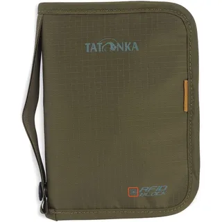Tatonka Geldbörse Travel Zip RFID Block Olive grün - Grün