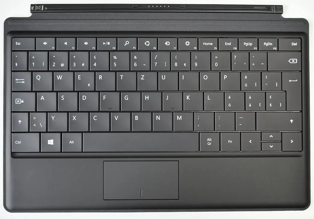 Microsoft Surface Type Cover [2. Generation, QWERTZ-CH-Layout] schwarz | Zustand: Neu & original versiegelt
