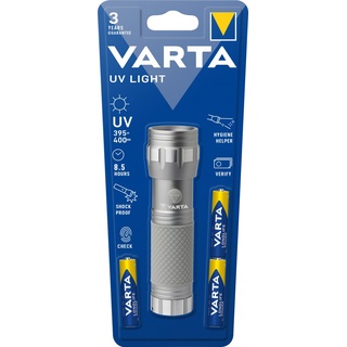 Varta UV Light silber Taschenlampe (15638)