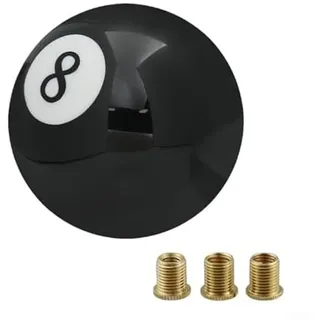 Custom Gear Shifter Shift Knob with Eight Ball Design for Manual Cars with M8 1 25 M10 1 25 and M10 1 5 Threads Fits For Toyota