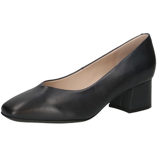 CAPRICE Pumps aus Leder Kleiner Absatz, Blau (Ocean Nappa), 37