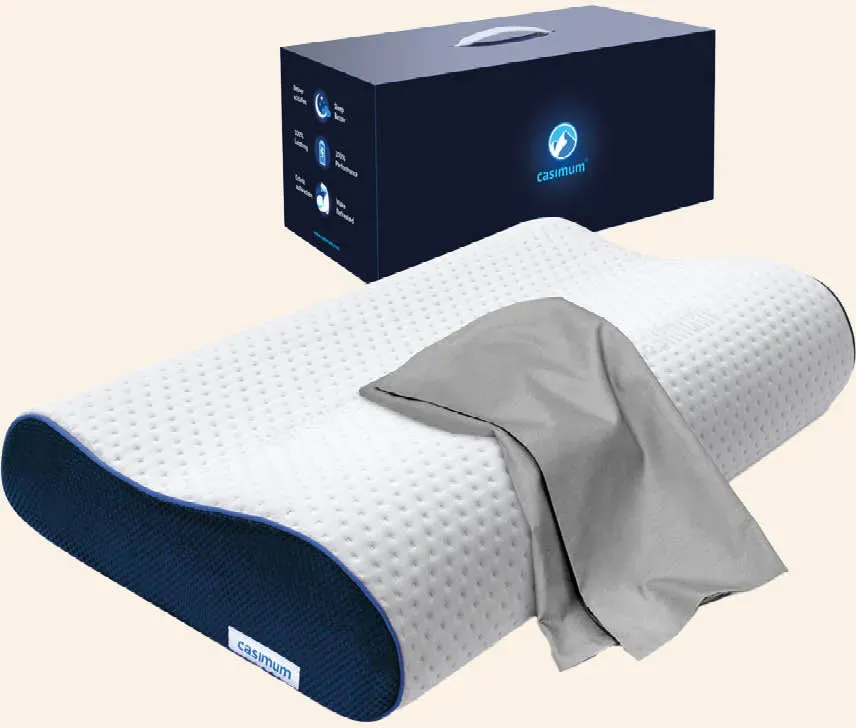 Orthopädisches Nackenkissen »ERGO VARIO«, Memory Foam, für beste Nackenunterstützung, zertifiziert vom Institut für Gesundheit & Ergonomie