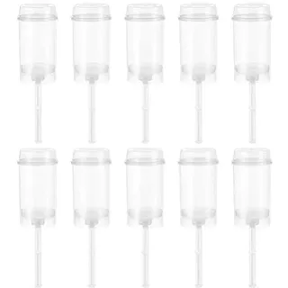 Cabilock 20 Stück Push Up Cake Pop Shooter Push Pops Kunststoff Kuchen Behälter Kuchen Form mit Deckel für Bäckerei Küche Zuhause