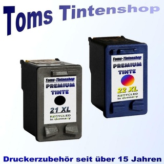 HP 21 22 XL REFILL PATRONE DESKJET F370 F 375 F380 F2180 F2224 F2280 F4180