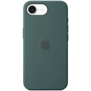 Apple iPhone 16e Silikon Case Seegrün