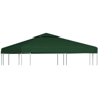 vidaXL Pavillon-Ersatzdach 310 g/m2 Grün 3x3 m