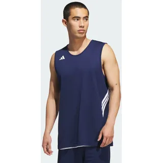adidas Herren Trikot 3G Speed AEROREADY Wendetrikot - Team Navy / White - 3XL in Blau NAVBLU/WHITE