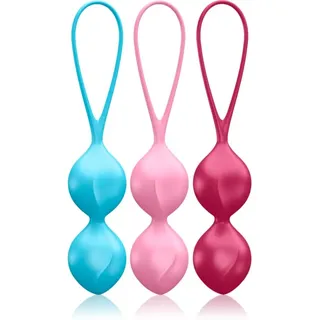 Satisfyer V BALLS DOUBLE SET 3 ks Vaginalkegel 3 St.