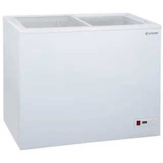 GastroHero Gefriertruhe ECO 200 mit Glasschiebedeckel – robuste Bauweise, leiser Betrieb & energieeffizient