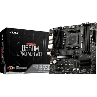 MSI B550M PRO-VDH WIFI Mainboard Sockel AM4