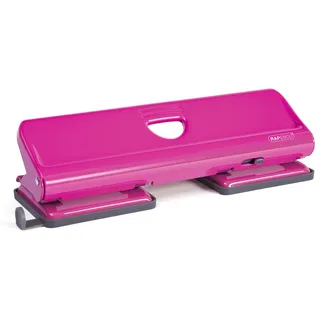 Rapesco 1385 720 4-Fach-Metalllocher, 20 Blatt Stanzkapazität, Fuchsia