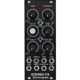 Erica Synths Synthesizer (Modular Synthesizer, Effekt-Module), Drum Stereo FX - Effekt Modular Synthesizer