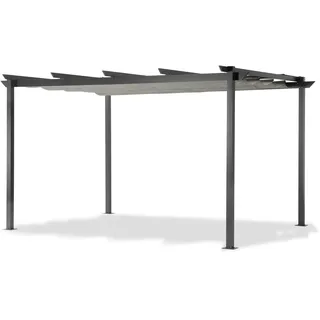 LECO Pergola 3 x 4 m lichtgrau