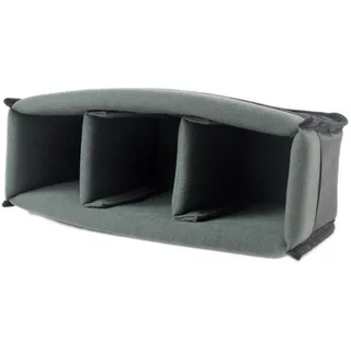 BaotyJie Einsatztasche Kameratasche Einsatz Abnehmbare Trennwand Wasserdicht DSLR SLR Kamera Stoßfeste Schutztasche Einsätze Kamera Einsätze, Grau