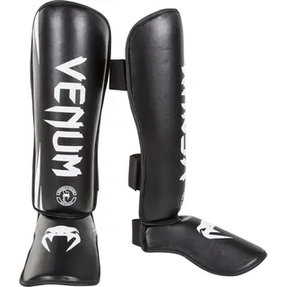 Venum Erwachsene Schienbeinschutz Challenger, Schwarz/Weiß, XL