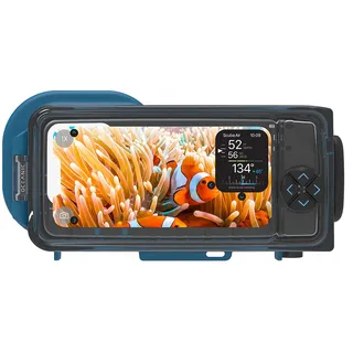 Oceanic Unterwassergehäuse | Verwandeln Sie Ihr iPhone in einen Tauchcomputer und eine Kamera | wasserdicht bis 50 m | ideal zum Tauchen und Schnorcheln | iOS-kompatibel