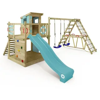 Wickey Spielturm Smart Surf Pastellblau