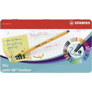 Stabilo point 88 Fineliner Mehrfarbig