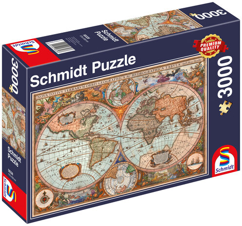 Puzzle Antike Weltkarte 3.000 Teile