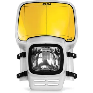 Acerbis Elba, Scheinwerfer - Weiß/Gelb
