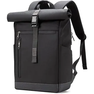 Inateck Schicke 13-17L Reiserugzak mit Laptopfach Schwarz