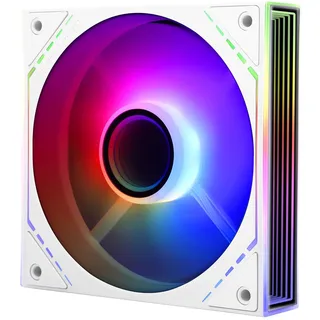 Thermalright TL-M12RW-S CPU ARGB Lüfter 120mm Gehäuselüfter ARGB,4pin PWM Anschluss leiser Computerlüfter mit S-FDB Lager, Desktop Desktop-Lüfter Hat Beide Seiten Spiegel Lichteffekt
