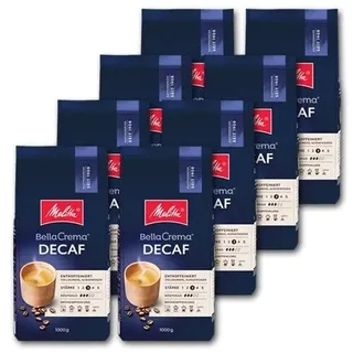 8 KG Melitta BellaCrema Decaf Kaffeebohnen Preis  Inklusive Kaffeesteuer
