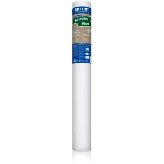 Erfurt Variovlies Plano Superweiß weiß 0,75 x 20 m