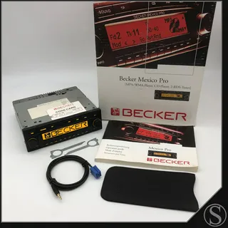 Becker Mexico Pro mp3 BE7930 Radio für AUX-IN Mercedes W124 R129 Porsche 993 996