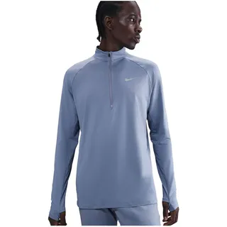 Nike Stride Dri-Fit 1/2-Zip Midlayer Laufshirt Herren 499 - world indigo/reflective silv M