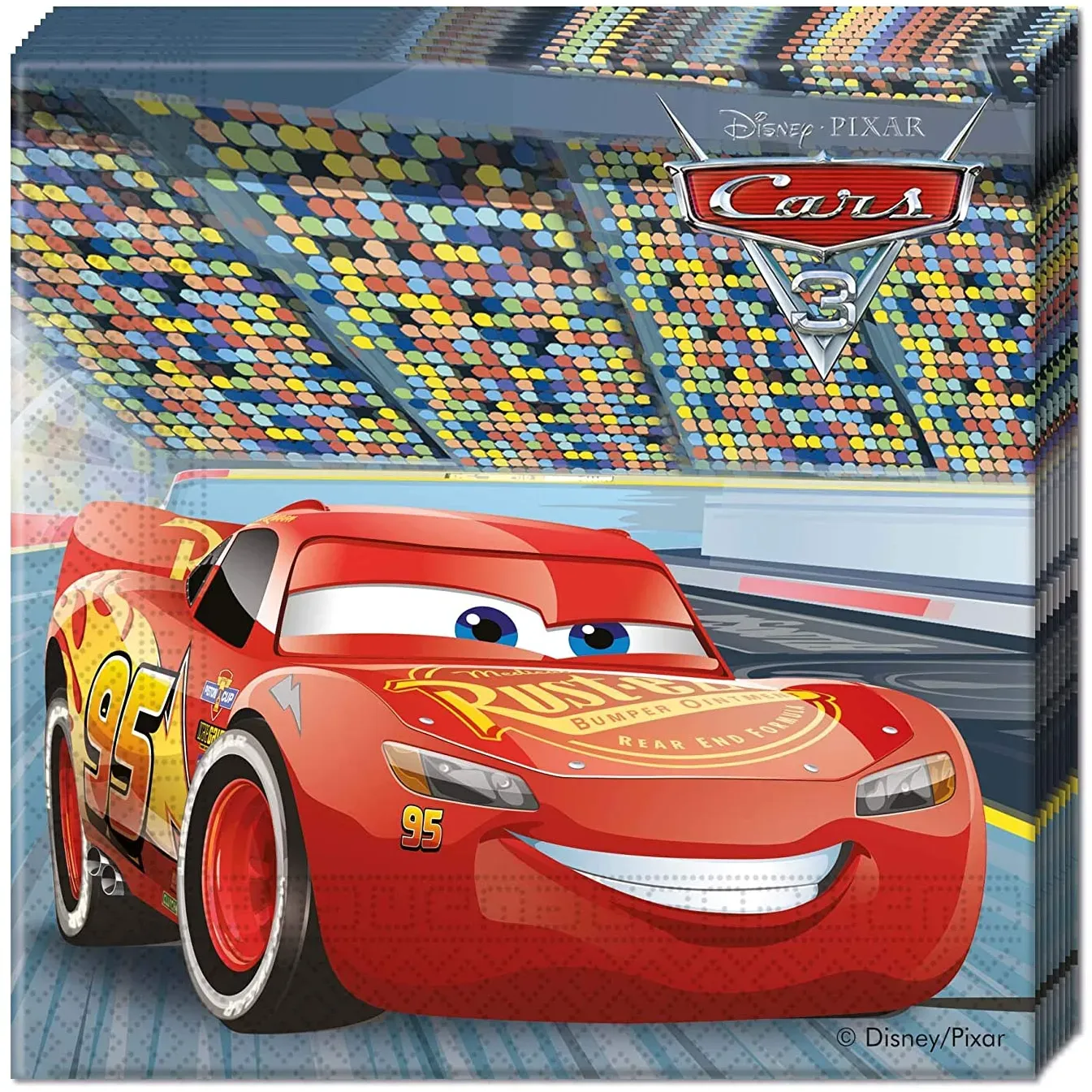 Procos - Cars - Servietten (33x33cm, 20 Stück)