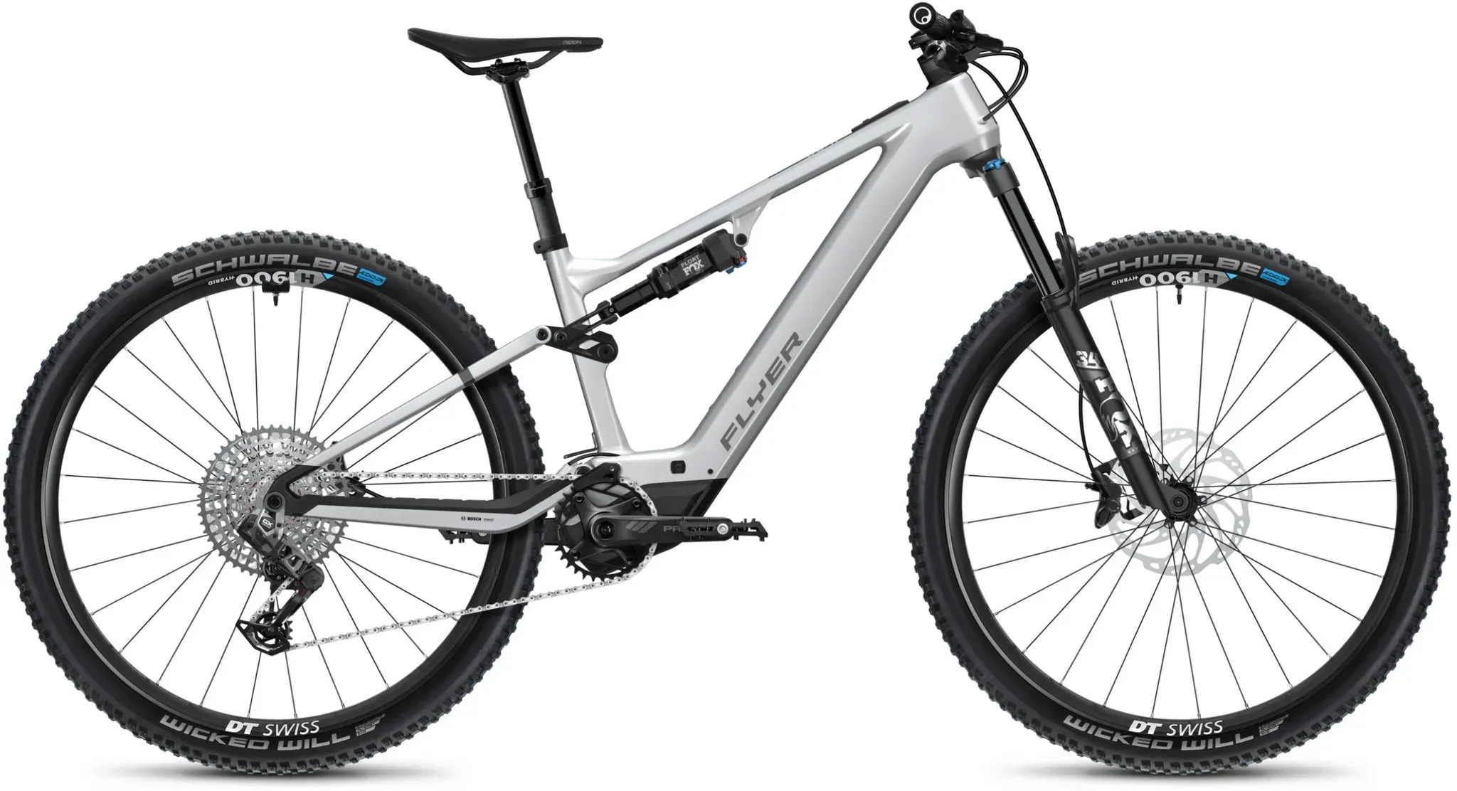 Flyer G1 Uproc SL:X 6.50 Performance Line SX 400Wh - XL - Cast Silver Gloss