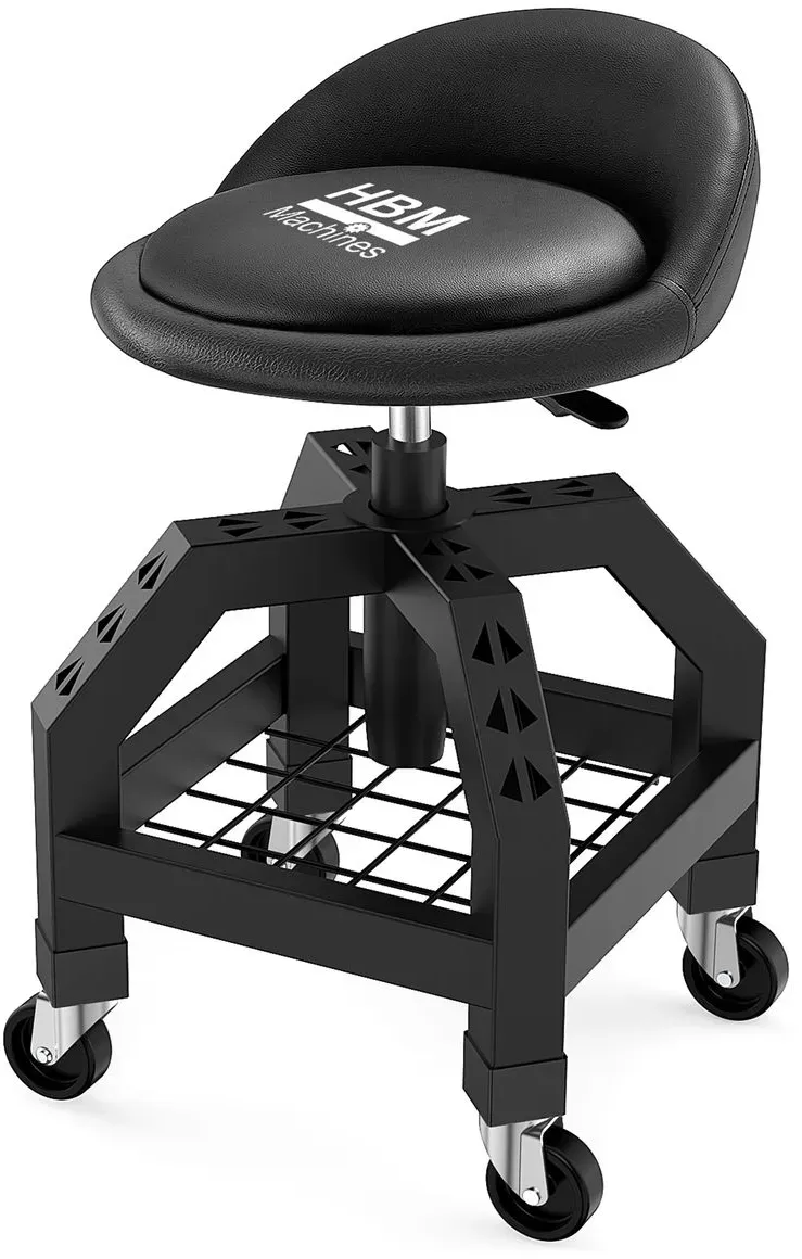 HBM verstellbarer Hocker, Rollhocker