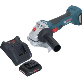 Bosch GWS 18V-7 Professional Winkelschleifer 18 V 125 mm Brushless + 1x ProCORE Akku 4,0 Ah + Ladegerät