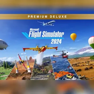 Microsoft Flight Simulator 2024 Premium Deluxe Edition (PC) Steam Account - GLOBAL