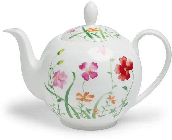 TeaLogic Teekanne LOTTA - Bone China Porzellan - 1000 ml