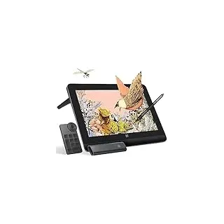 XPPen Artist Pro 16 Gen2 2,5K 16-Zoll QHD Zeichentablett mit entspiegeltem Bildschirm, 16384 Druckstufen, batterielosem X3 Pro Stift, 159% sRGB, neigbar Grafiktablett mit Mini-Tastenfeld