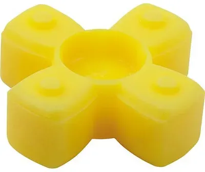 KUPPLUNGSSTERN SPIELFREI GR.42, 92 Shore A, 265, POLYURETHAN, GELB