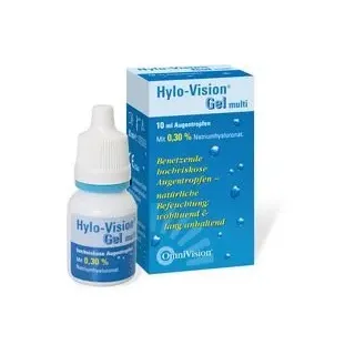 Hylo-Vision Gel Spar-Set 4x10ml. Schützt und befeuchtet die Augenoberfläche und macht sie gleitfähig
