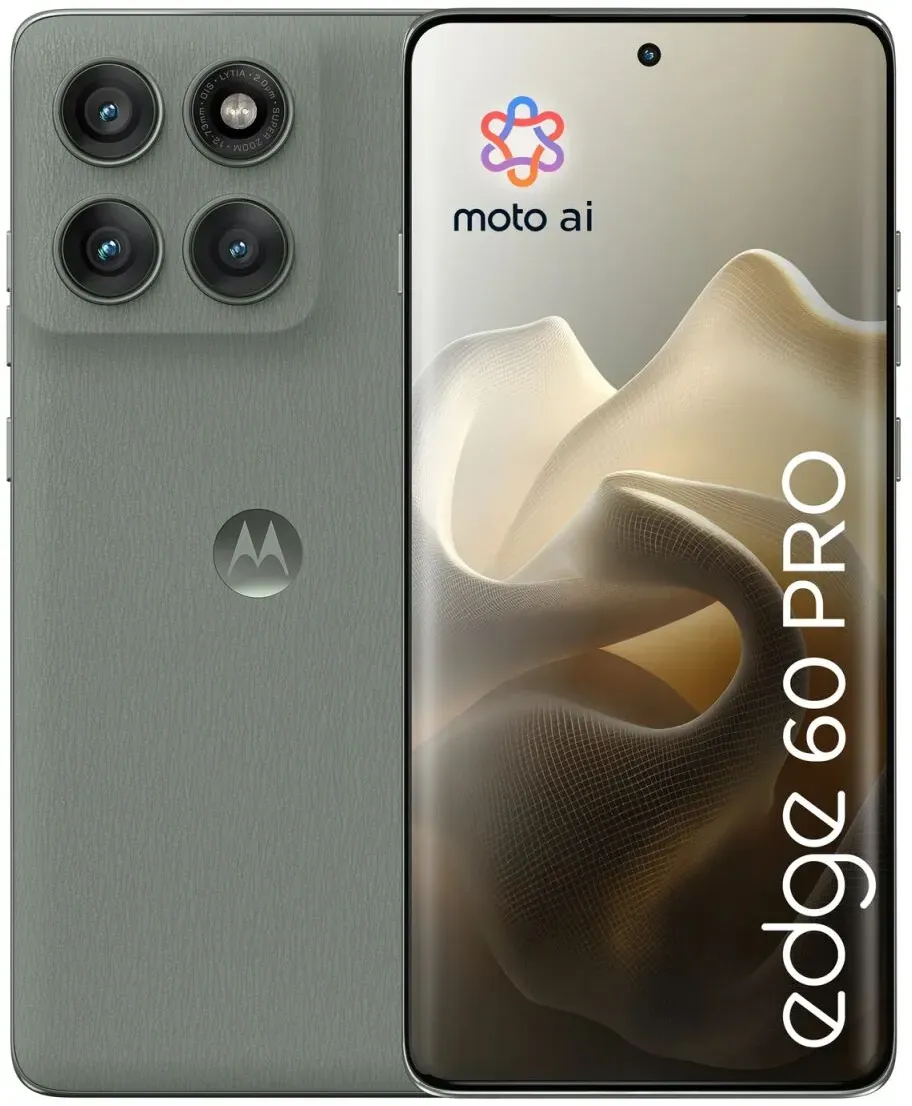 Motorola edge 60 pro 16,9 cm (6.67") Dual-SIM Android 15 5G USB Typ-C 12 GB 512 GB 6000 mAh Grau