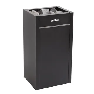 Harvia - Virta HL90 Premium Saunaofen 9 kW finnischer Saunaofen Standofen schwarz