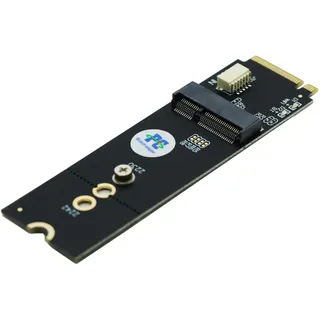Sintech M.2 M-Key M.2 Key E Modul,NGFF WiFi Karte zu M.2 Key M Adapter Karte Kompatibel für Intel 7260,8260,9260