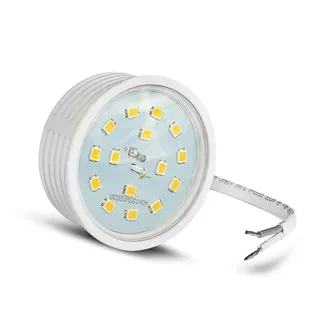 McShine 5W Flach LED Modul Leuchtmittel Lampe 230V 350lm Alternativ für GU10 MR16 Einbaustrahler 110° Warmweiß