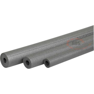 Rohrisolierung PE Heizung (grau), Länge 1 m ((Rohrdurchmesser x Dämmstärke): 15 x 10 mm)