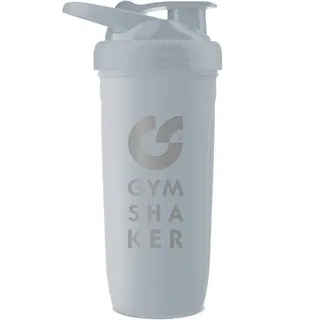 gymshaker Protein Shaker Edelstahl Flaschen 1 St grau