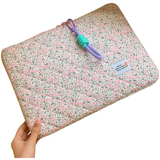 Limtula Modische Laptop Hülle Mit Blumenmuster Niedliche Laptop Hülle Modische Notebook Tasche 11/14/15 Zoll Computer Computer Tasche Blumen Muster Laptop Hülle Notebook Tasche Laptop Taschen Und