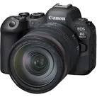 Canon EOS R6 Mark II mit RF24-105 F4 L IS USM (24 - 105 mm, 24.20 Mpx, Vollformat), Kamera, Schwarz