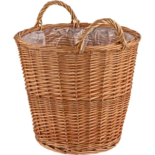 DEMA - Weiden Pflanzkorb 45 cm mit Folie