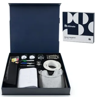 Golf Geschenkset für Damen Golf-Zubehör Set mit 3 Golfbällen Golfgeschenk in Box